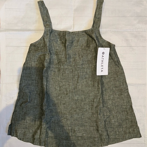 NWT Athleta Voyager Linen Tank S - Picture 6 of 10